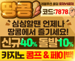 메이저 카지노&토토 사이트 땅콩